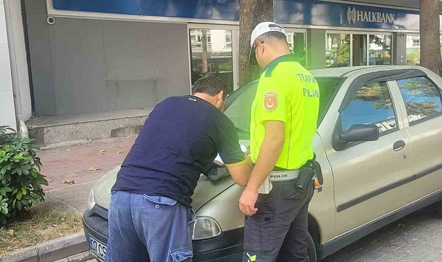 Gazipaşa'da denetime takılan sürücüye 7 bin TL ceza