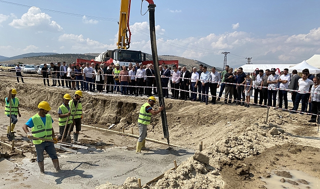 Gül 2 Küçük Sanayi Sitesi'nde temel atıldı
