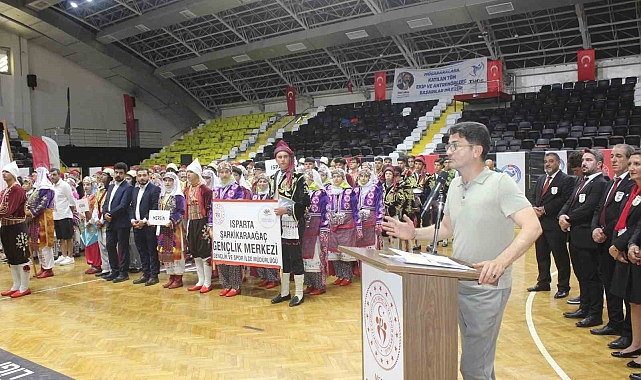 Halk Oyunları Akdeniz Bölge Şampiyonası sona erdi