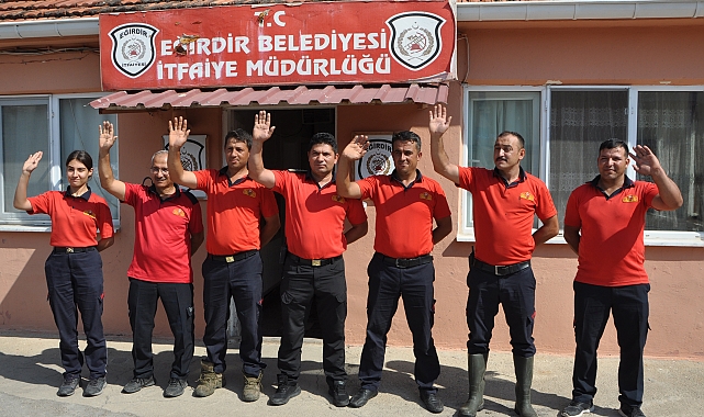 İtfaiye erleri mesaiye sporla başlıyor