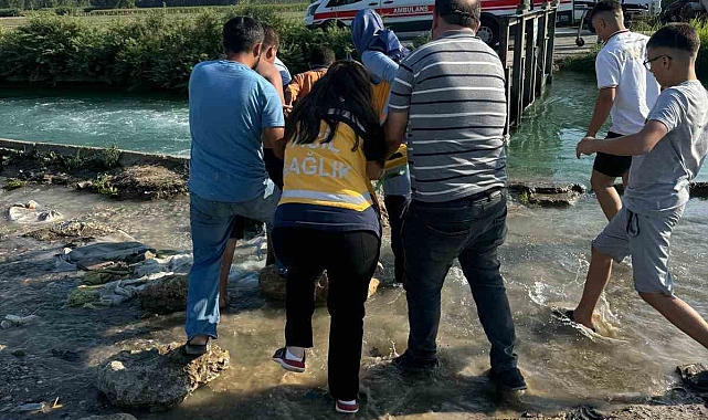 Kanalda çocuk cesedi bulundu