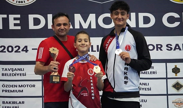 Karate Diamond Cup 2024'e Ispartalı sporcular damga vurdu