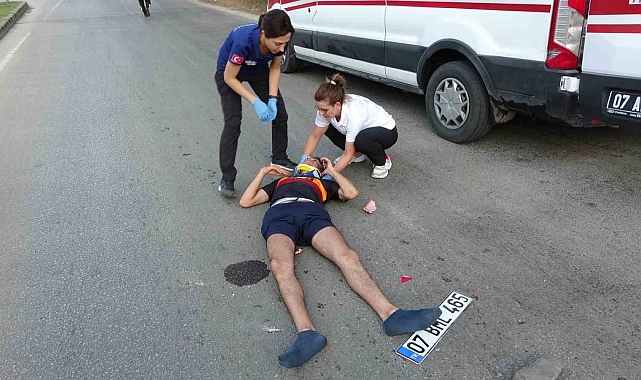 Kaza yapan akrabasına yardıma giderken kaza geçirdi