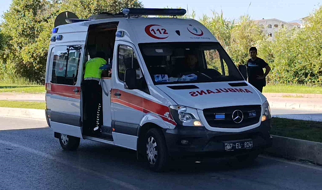 Kaza yapan motosiklet sürücüsüne yetersiz ehliyet ve muayene cezası