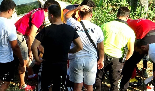 Kazadan sonra dünyaya getirdiği bebeğini kucağına alamadan öldü