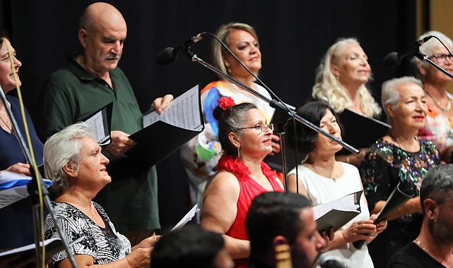 Konserle tazelendiler