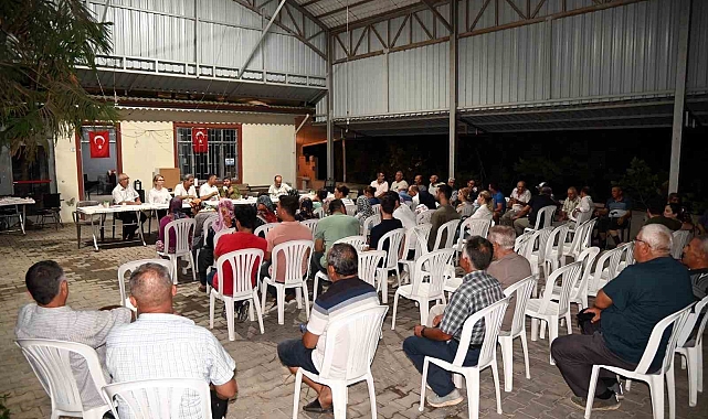 Manavgat'ta halk buluşmaları başladı