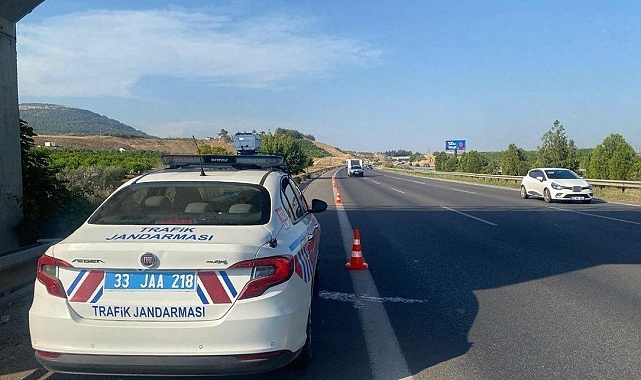 Mersin'de jandarma yerli radar sistemini kullanıyor