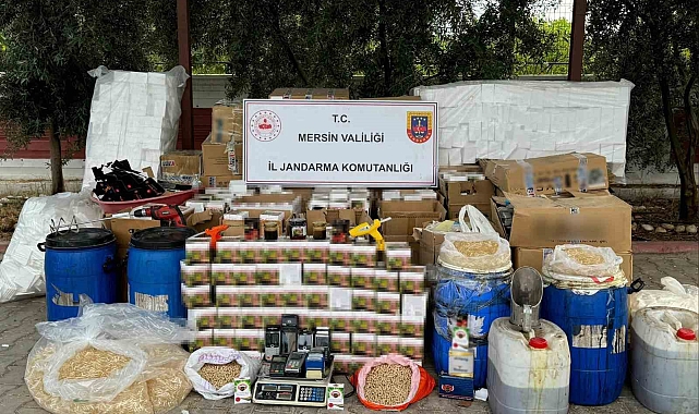 Mersin'de sahte ilaç yapan 2 şüpheli yakalandı