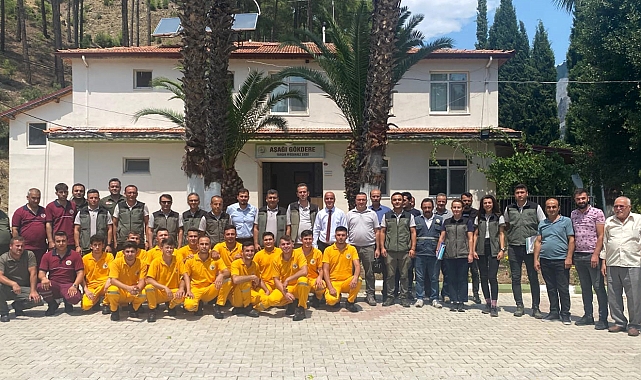 Orman köylülerine bilgilendirme toplantısı