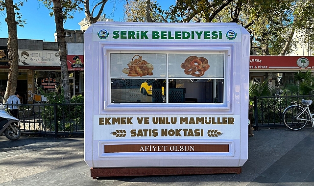 Serik Belediyesi'nden ekmek fırını açıklaması