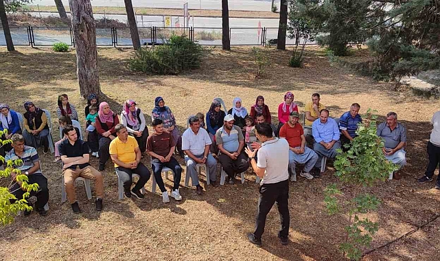 Tarsus'ta yangın gönüllülerine eğitim verildi