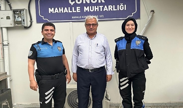 Toplum destekli polis ekiplerinden vatandaşa eğitim