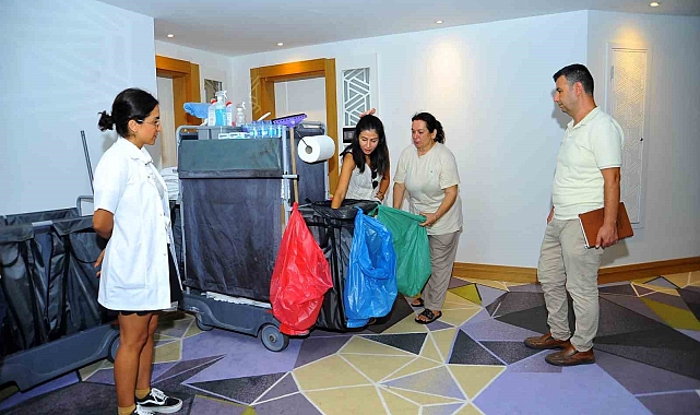 Alanya Belediyesi'nden turizm tesislerine Sıfır Atık eğitimi