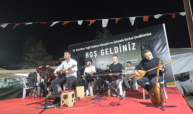 Altın Kiraz Yağlı Pehlivan Güreşleri ve Şehzade Korkut Şenlikleri  Tüm Coşkusu ile Devam Ediyor
