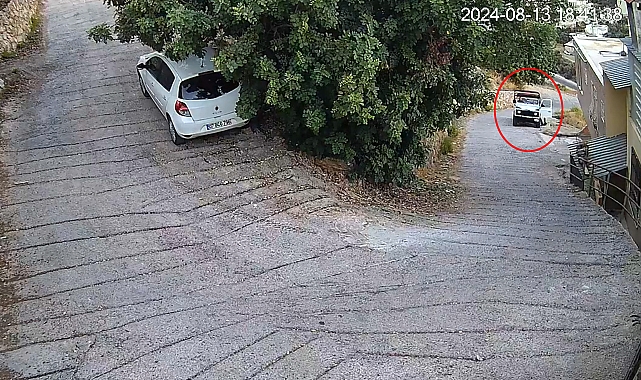 Annenin öldüğü, bebeğin yaralandığı safari aracı kazası kamerada