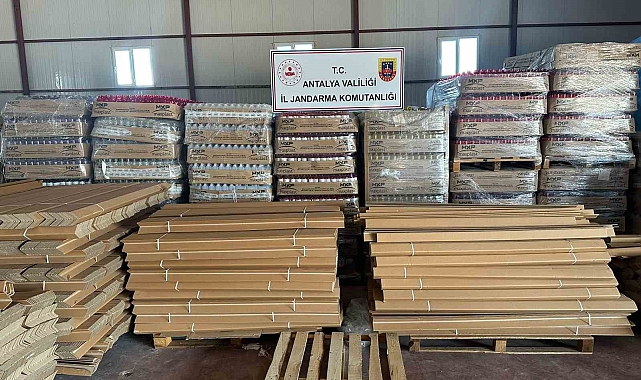 Antalya'da 30 ton sahte şampuan ve çok sayıda ekipman ele geçirildi