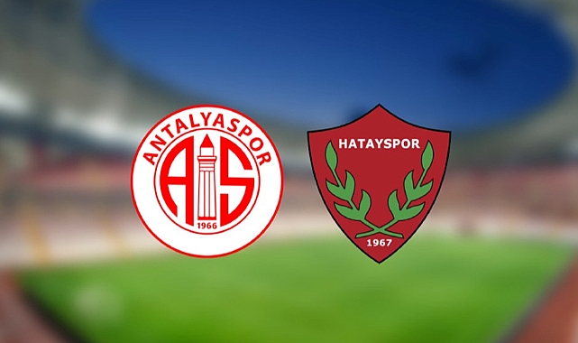 Antalyaspor:0 - Hatayspor:2 (İlkyarı)