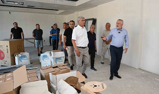 Başkan Başdeğirmen "Amacımız gençlere modern tesisler kazandırmak"