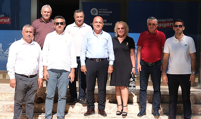 Başkan Topaloğlu'ndan Minta'ya hayırlı olsun ziyareti