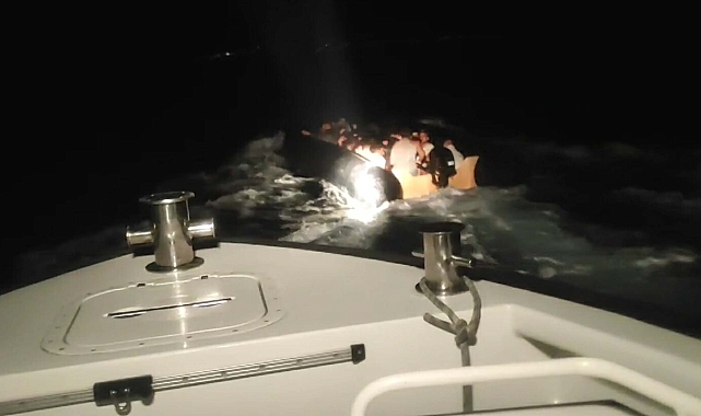 Bodrum'da 32 kaçak göçmen ile 1 göçmen kaçakçısı yakalandı