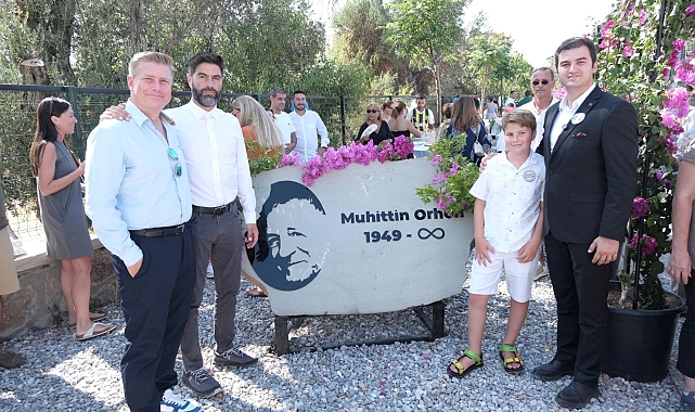 Bodrum'da Muhittin Orhon Parkı açıldı