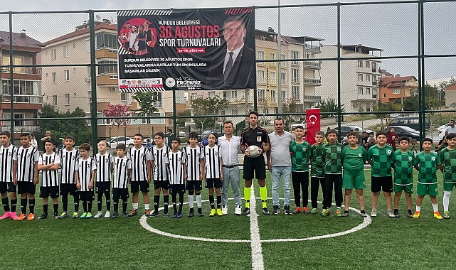 Burdur'da '30 Ağustos' spor turnuvası