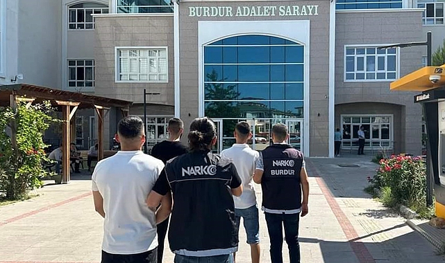 Burdur'da uyuşturucu operasyonu: 3 tutuklama