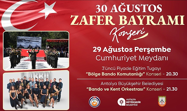 Büyükşehir 30 Ağustos Zafer Bayramını coşkuyla kutlayacak