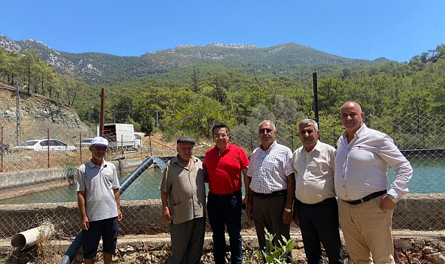 Büyükşehir'den Mavikentli çiftçilere sulama desteği