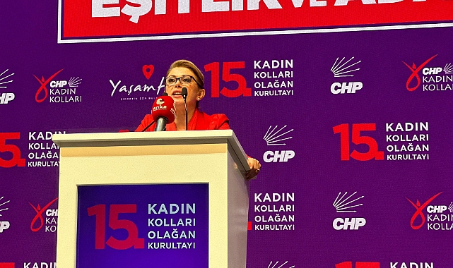 CHP Kadın Kolları Genel Başkanlığına Asu Kaya seçildi