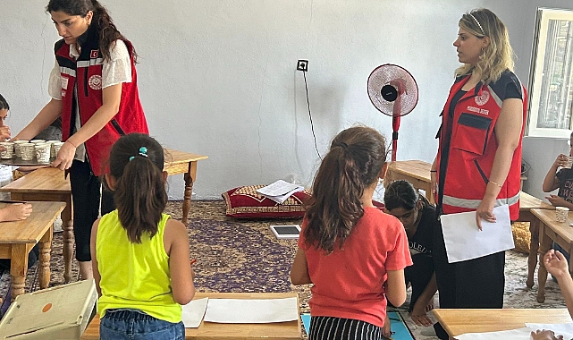 Diyarbakır'da Narin'in kaybolduğu mahalledeki çocuklara 'psikososyal' destek devam ediyor