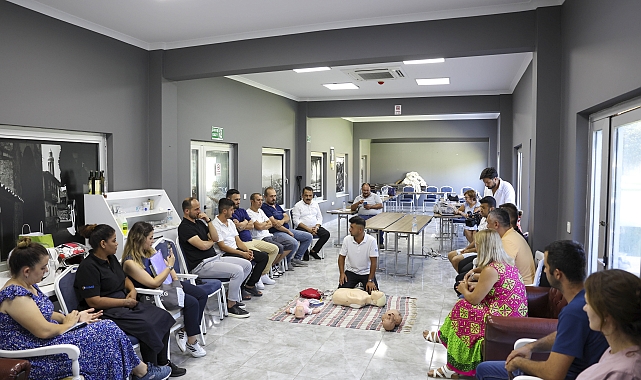 EKDAĞ personeline ilk yardım eğitimi