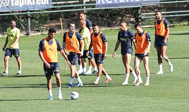 Fenerbahçe, Lille maçının hazırlıklarını tamamladı