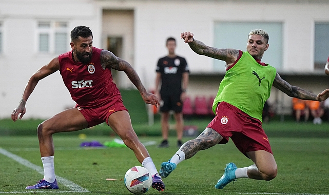 Galatasaray, Konyaspor maçının hazırlıklarını sürdürdü