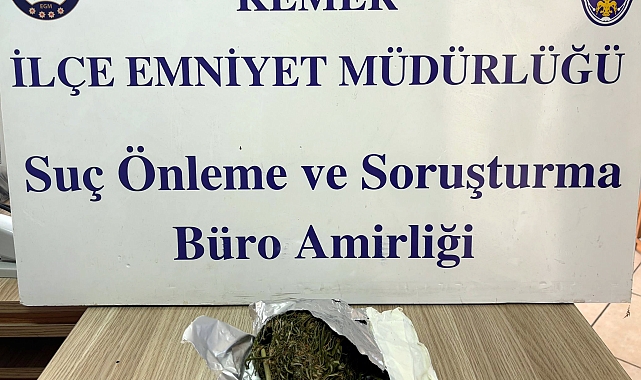 Kargoyla uyuşturucu sevkiyatını polis durdurdu