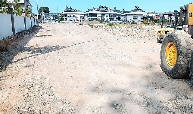 Kemer’de genelinde çalışmalar devam ediyor