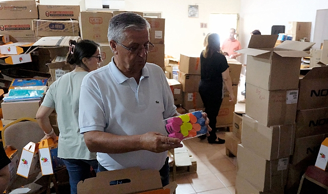 Kırtasiye malzemelerinin dağıtımı tamamlandı