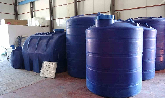 Komşularının şikayeti su tankı fabrikası açtırdı