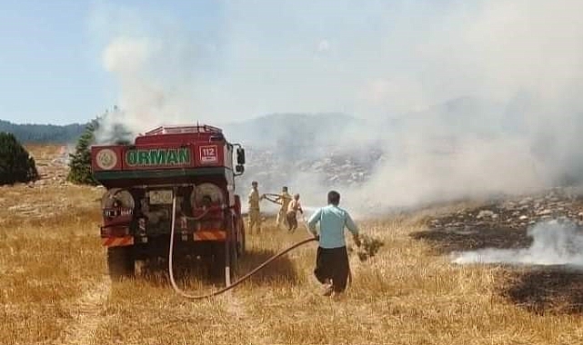 Kozan'da çıkan orman yangını kontrol altına alındı