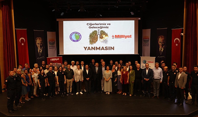 Marmaris'te 'Ciğerlerimiz ve ormanlarımız yanmasın' konulu toplantı yapıldı