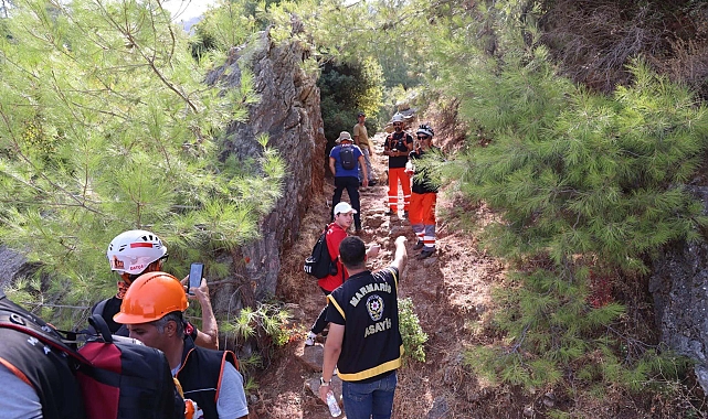 Marmaris'te doğa yürüyüşünde kaybolan Rus turist, uçurumda ölü bulundu