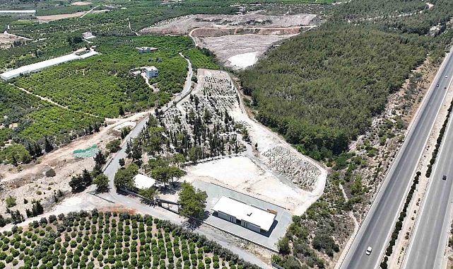 Mersin'in gelecek 50 yıllık mezarlık sorunu ortadan kalkıyor
