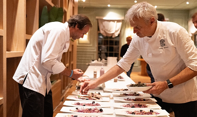 Michelin Yıldızlı Şef Fabrice Giraud’dan Enfes Sunum  