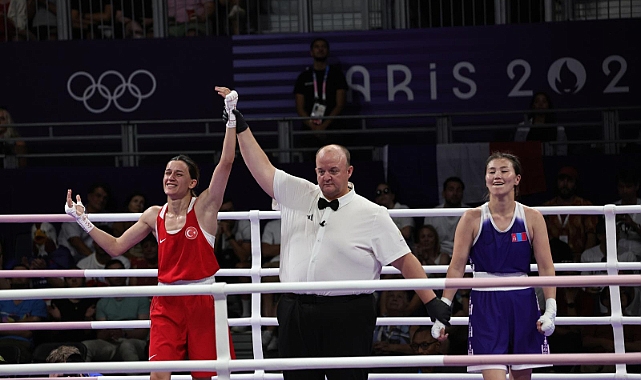 Milli boksör Hatice Akbaş, yarı finale yükseldi