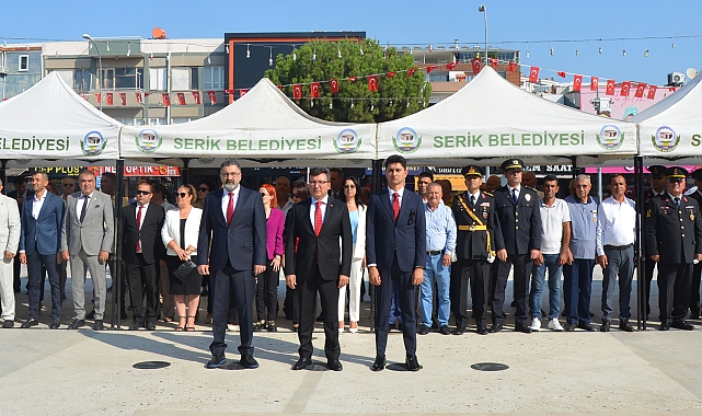 Serik'te Zafer Bayramı kutlandı