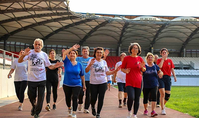 'Spor Bahane, Muhabbet Şahane' sloganıyla sabah sporu