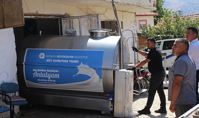 Süt tankı ile ürün ve gelir kayıpları önlenecek