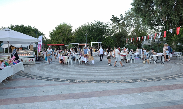 Üreten ev hanımları kermesi başladı