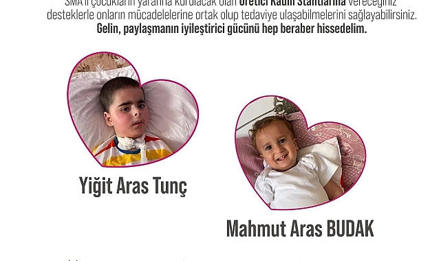 Üretici Kadın Stantları SMA'lı hastalara destek oluyor